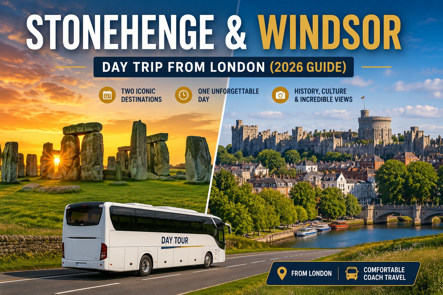 Stonehenge & Windsor in One Day: What to Expect from London Tours (2026)